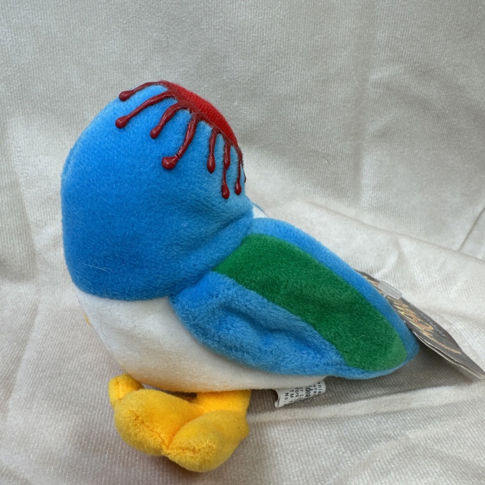 Donnie Didn't Duck Meanies Twisted Toys Plush - Series 2 - 1998 THE IDEA FACTORY